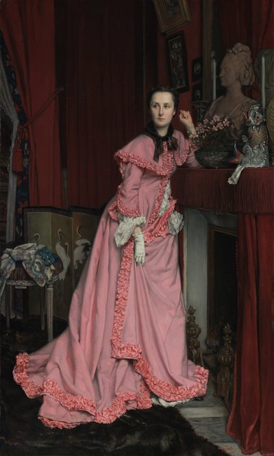 Portrait of the Marquise de Miramon, née Thérèse Feuillant by James Jacques Joseph Tissot